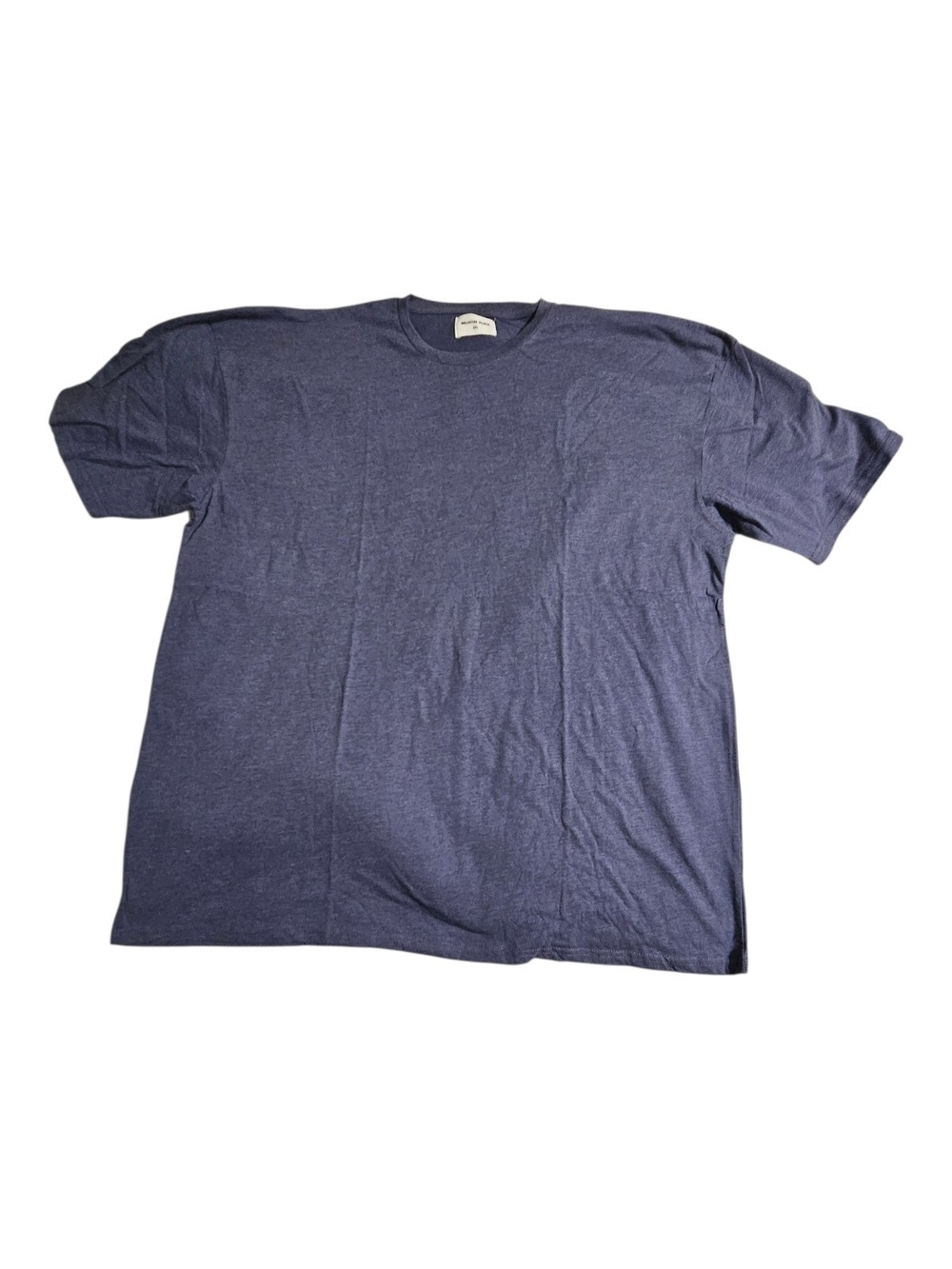 Melrose Place Men's Short Sleeve Crewneck Tee - Heather Navy